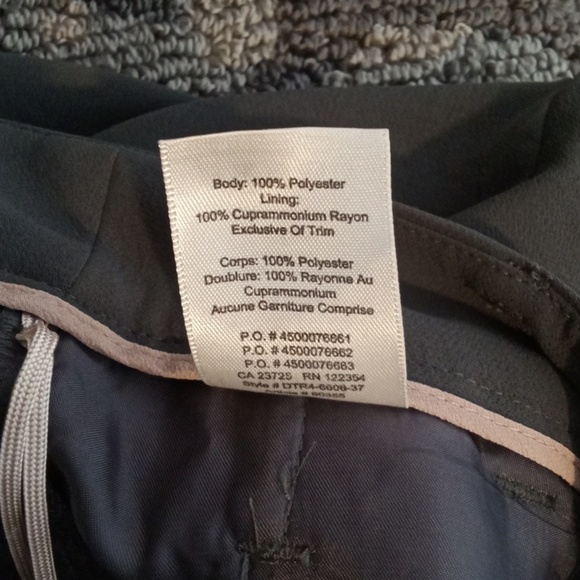 Wilfred Aritzia Crepe Tie Front Trousers Gray Busines Office Womens 4 - Picture 9 of 11